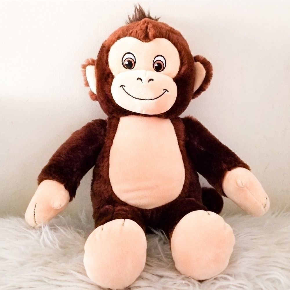 Build a Bear monkey with curious George smile